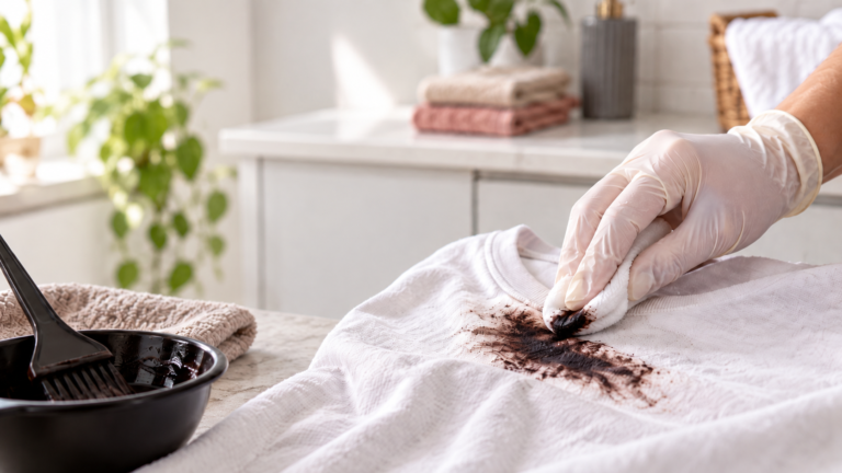 Tinta de Cabelo na Roupa: O Que Fazer para Tratar a Mancha sem Danificar o Tecido