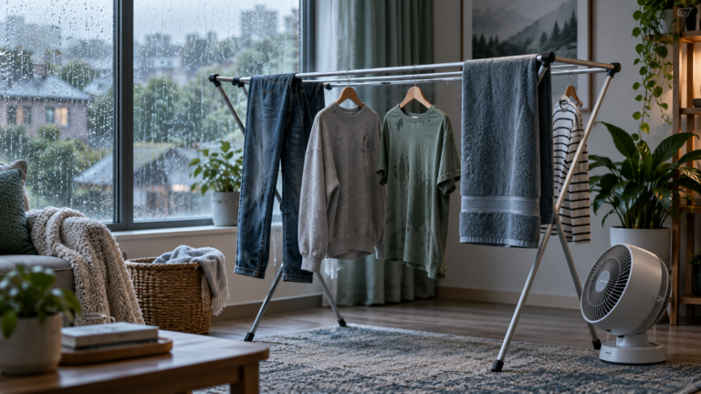 Como Secar Roupa Mais Rápido em Dias de Chuva sem Deixar Cheiro Ruim