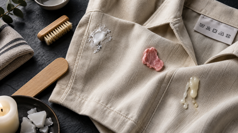Cola, Chiclete e Cera Grudados na Roupa: Como Remover Resíduos sem Puxar o Tecido