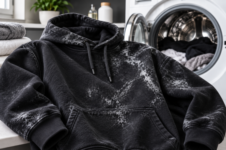 Sabão Ficou Marcado na Roupa: Por Que Acontece e Como Corrigir o Enxágue